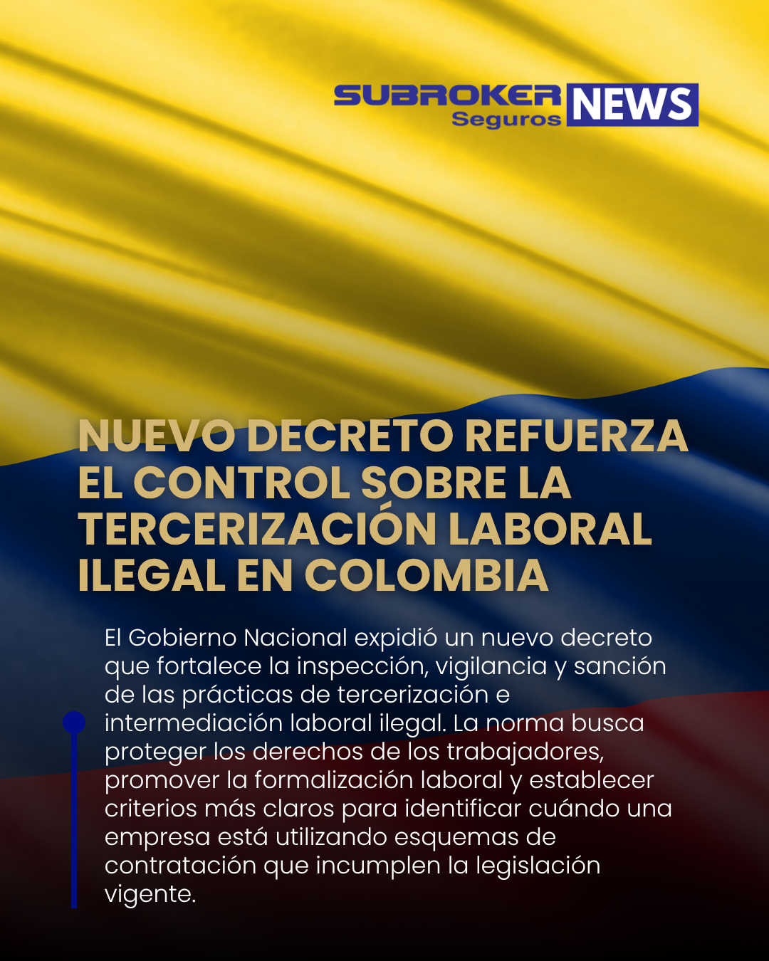 Noticia Nuevo decreto refuerza el control sobre la tercerización laboral ilegal en Colombia