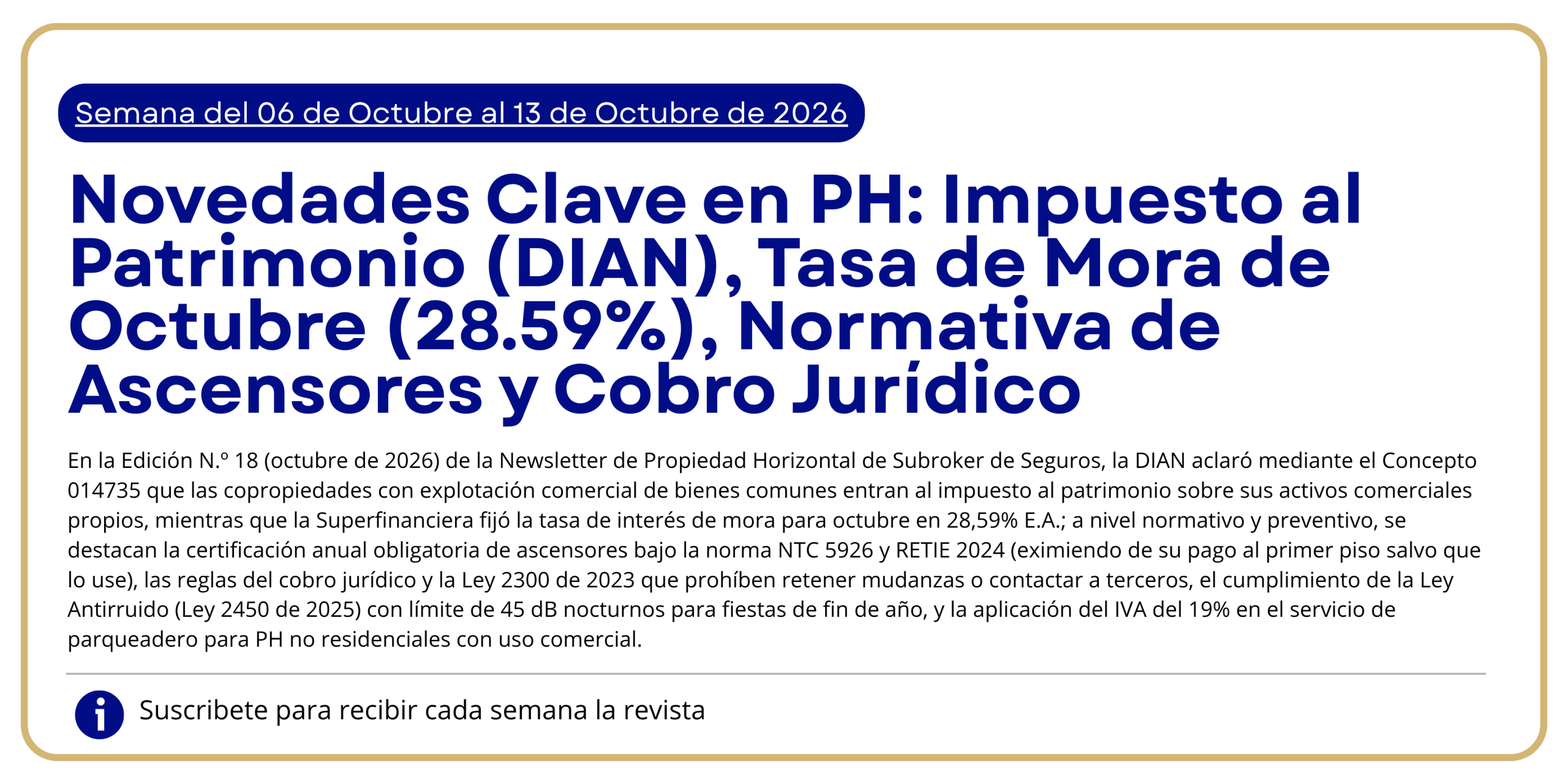 Semana del 06 de Octubreal 13 de Octubre de 2026 (1)